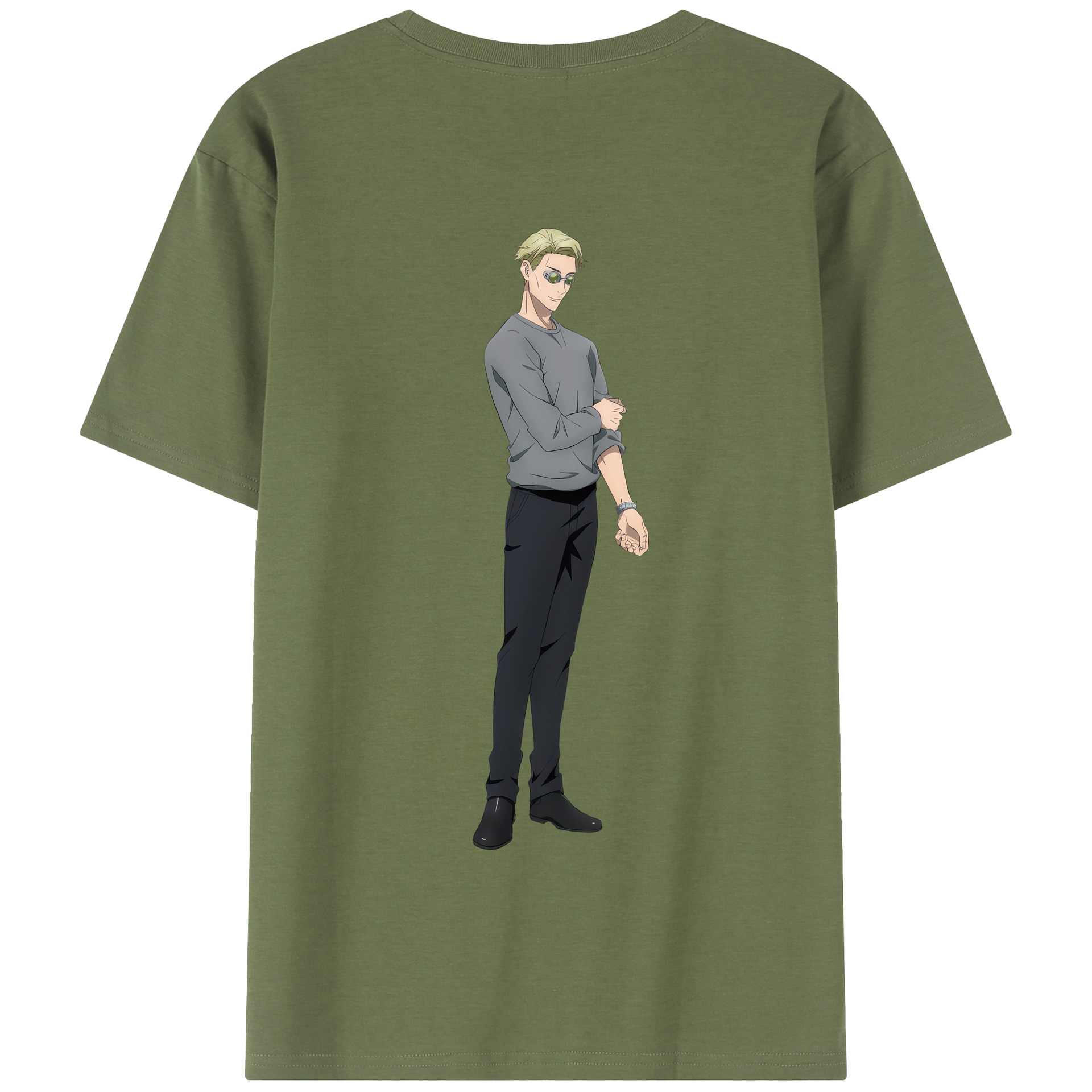 （画像用） 呪術廻戦 Jujutsu Kaisen 綿100％半袖Tシャツ（背面プリント）